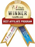 Idate Award Winner - Best Affiliate Program 2018 Idate Award Winner - Best Affiliate Program 2018