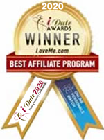 Idate Award Winner - Best Affiliate Program 2020 Idate Award Winner - Best Affiliate Program 2020