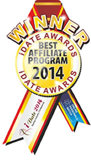 Idate Award Winner - Best Affiliate Program 2014 Idate Award Winner - Best Affiliate Program 2014